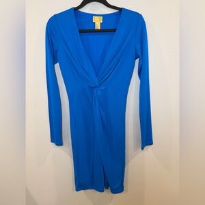 H&M blue mini dress- size 6